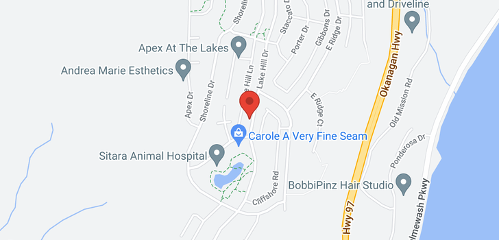 map of #49 12798 Lake Hill Drive